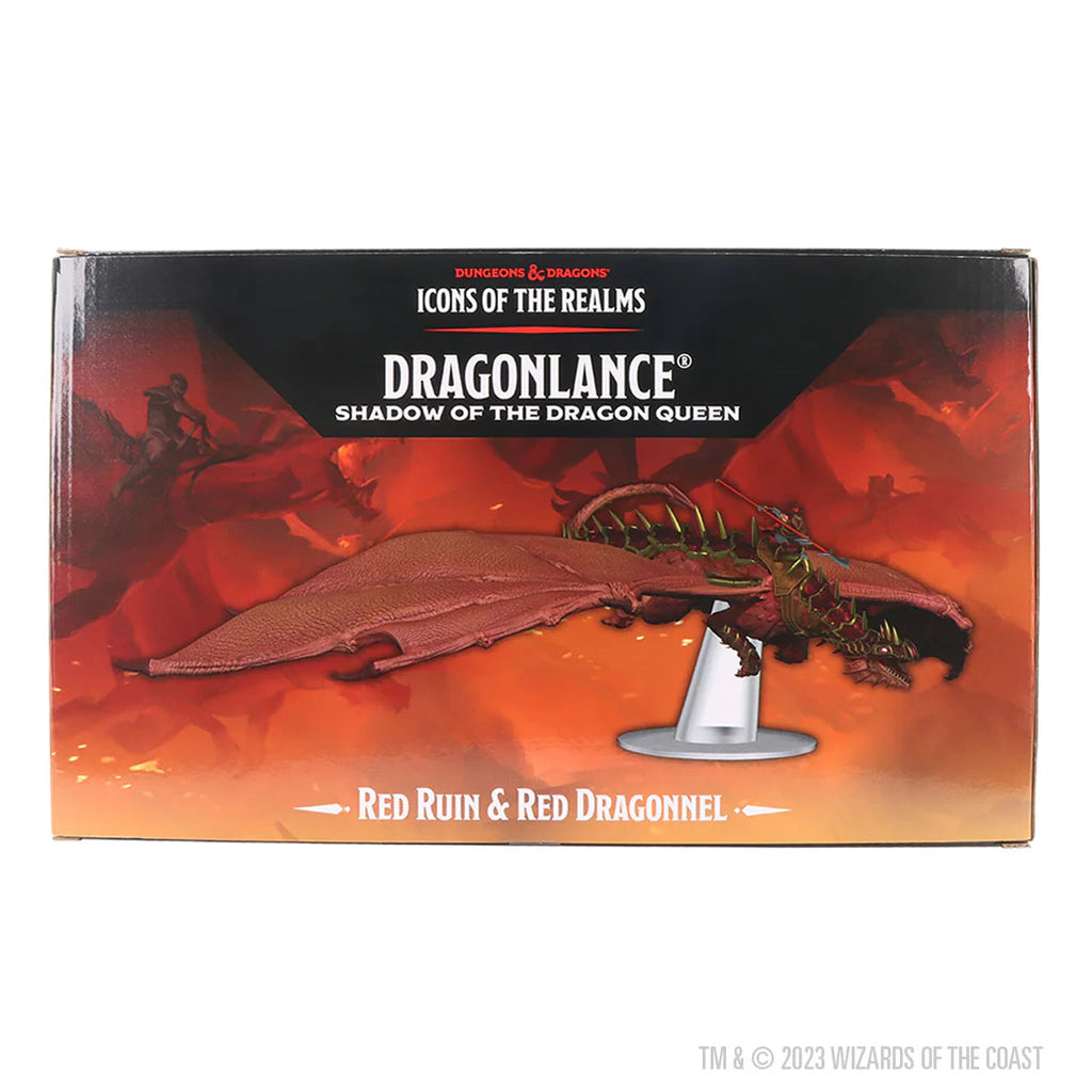 Wizkids - Prepainted Miniature - Red Ruin & Red Dragonnel