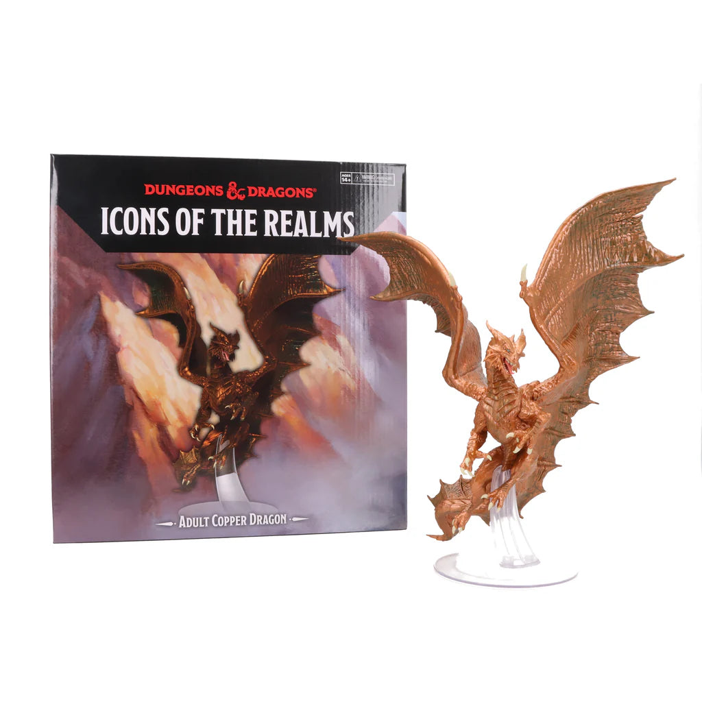 Wizkids - Prepainted Miniature - Adult Copper Dragon