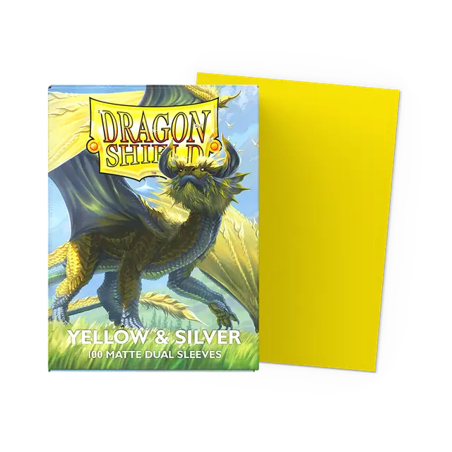 Dragon Shield - Dual Matte - Yellow & Silver