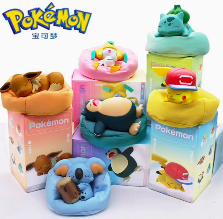 Pokemon Starry Dream Series Sleeping Kawaii Open Box