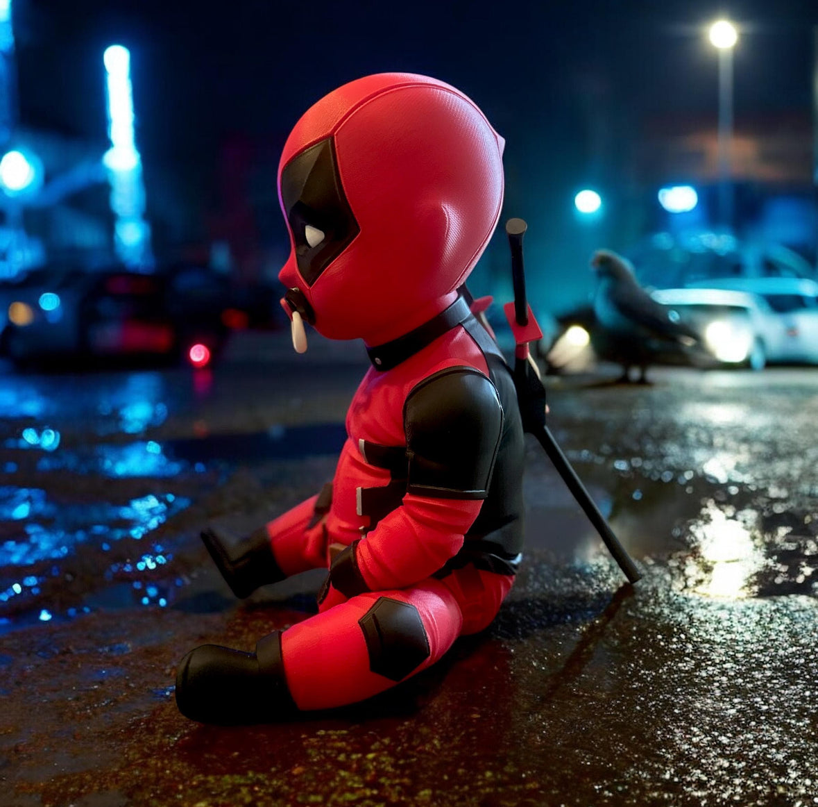R23D Prints - Baby Deadpool