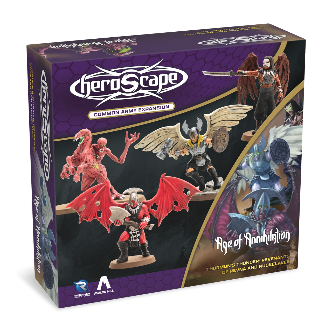 Heroscape - Thorun's Thunder - Revenants of Revna and Nuckelavee