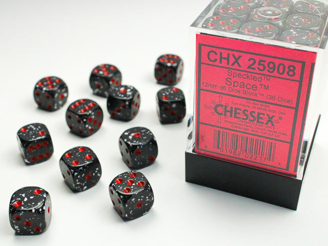 Chessex - 12mm D6 - Speckled: Space