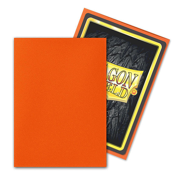 Dragon Shield - 100ct Matte - Tangerine