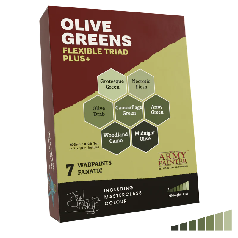 Army Painter - Olive Greens Triand Plus