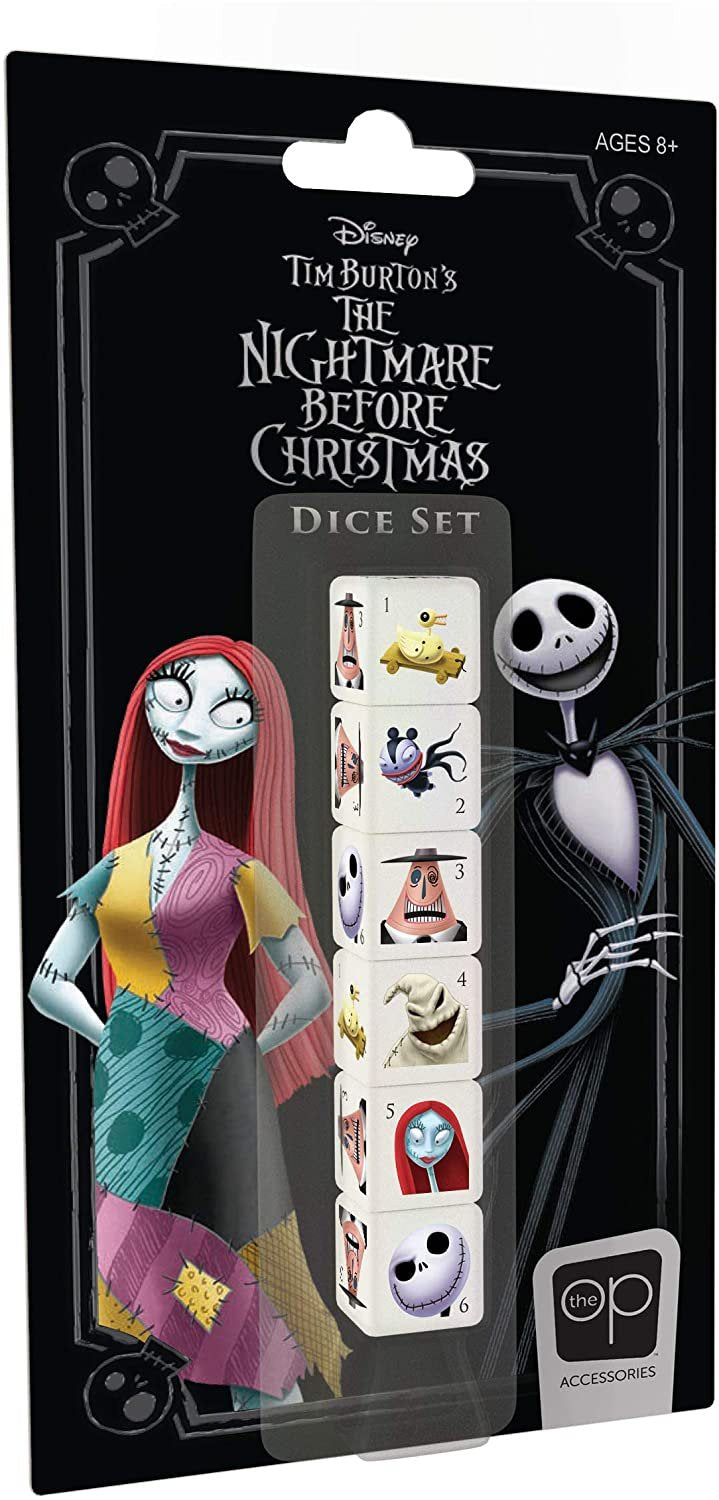 The Nightmare Before Christmas: D6 Dice Set (6ct)