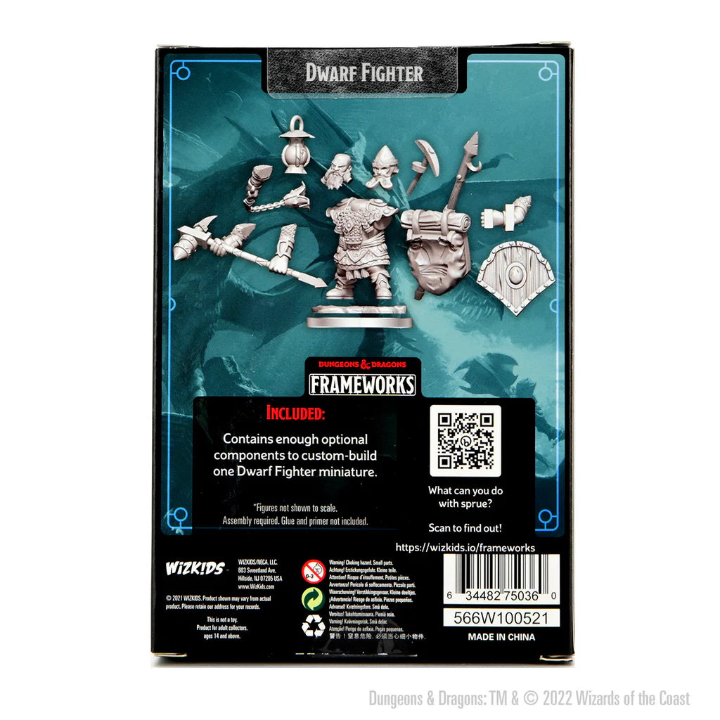 Wizkids - Frameworks - Dwarf Fighter Male