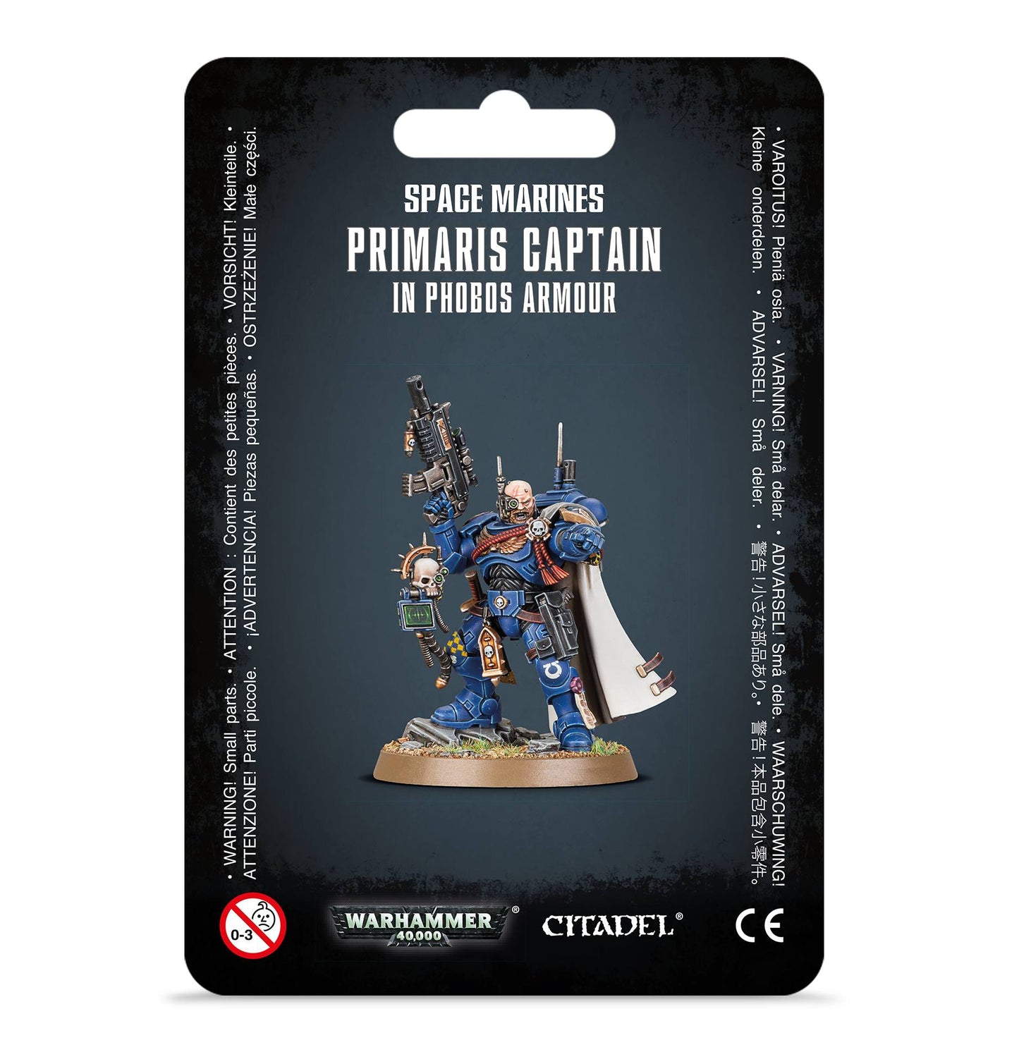 Warhammer 40K - Space Marines - Captain in Phobos Armour