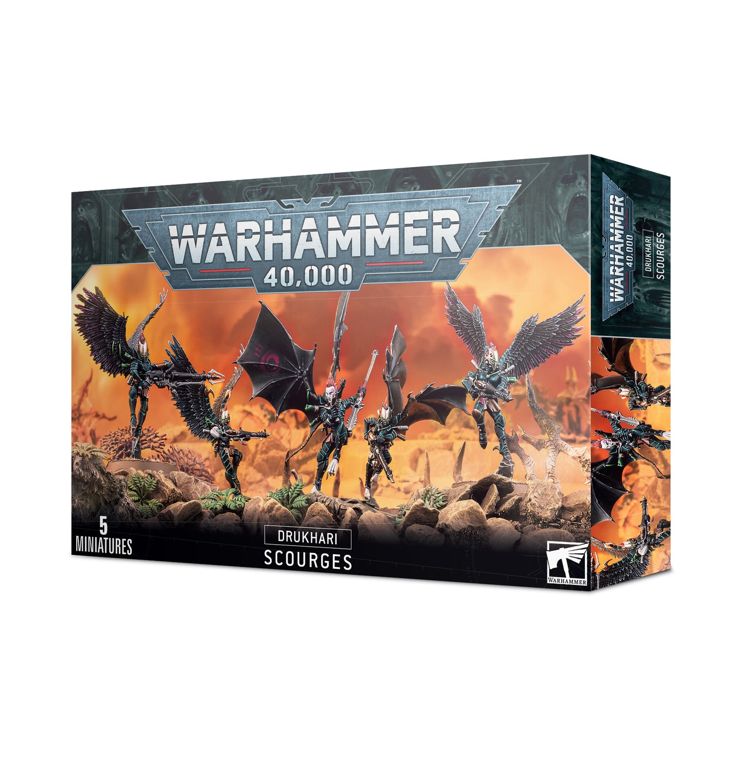 Warhammer 40K - Drukhari - Scourges