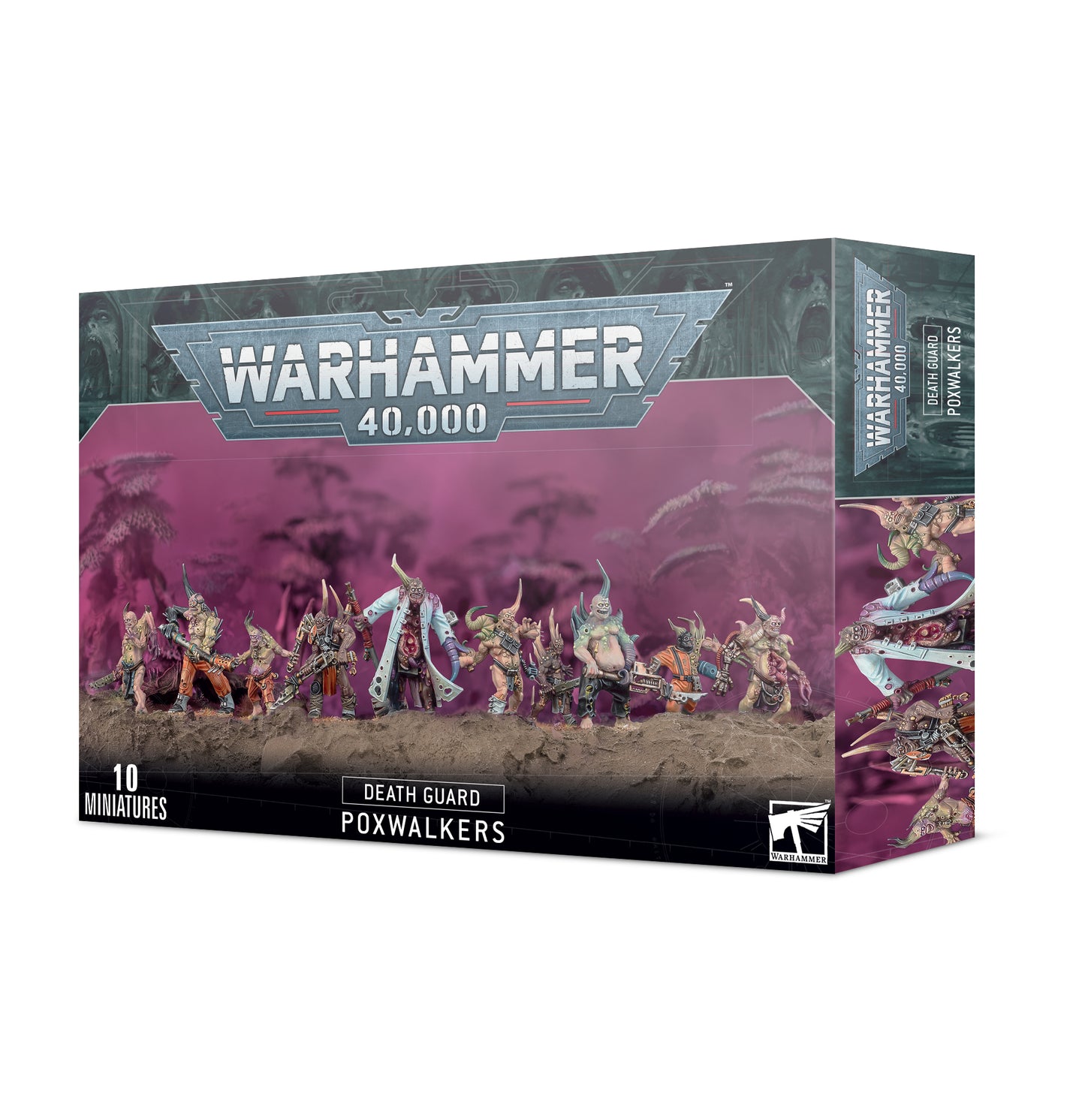 Warhammer 40K - Death Guard - Poxwalkers