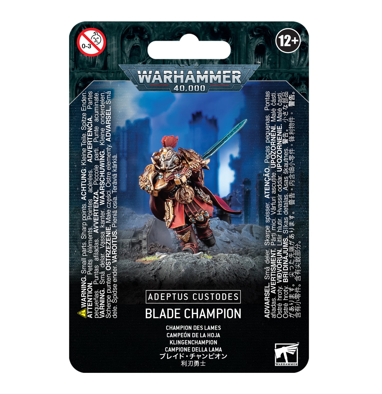 Warhammer 40K - Adeptus Custodes - Blade Champion