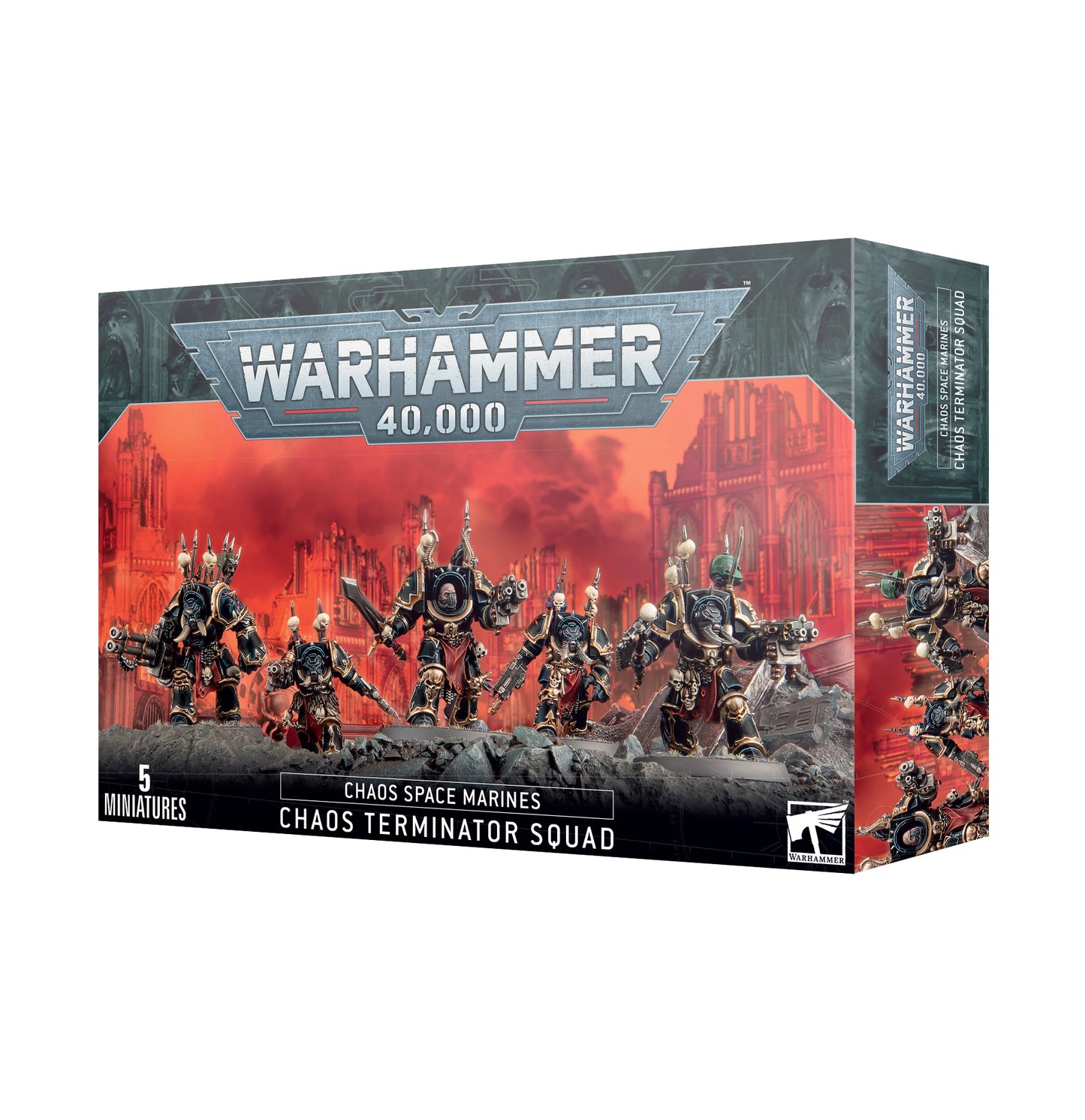 Warhammer 40K - Chaos Space Marines - Chaos Terminator Squad