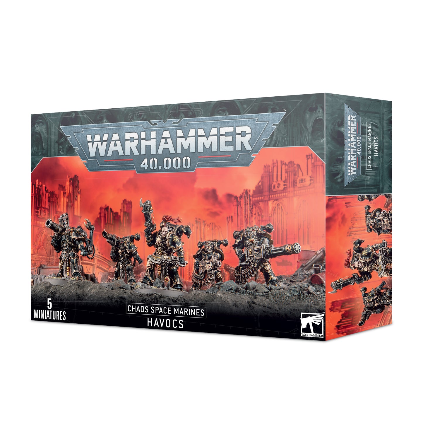 Warhammer 40K - Chaos Space Marines - Havocs
