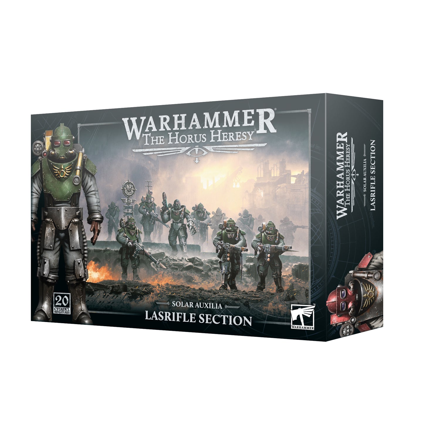 Horus Heresy - Solar Auxilia - Lasrifle Section
