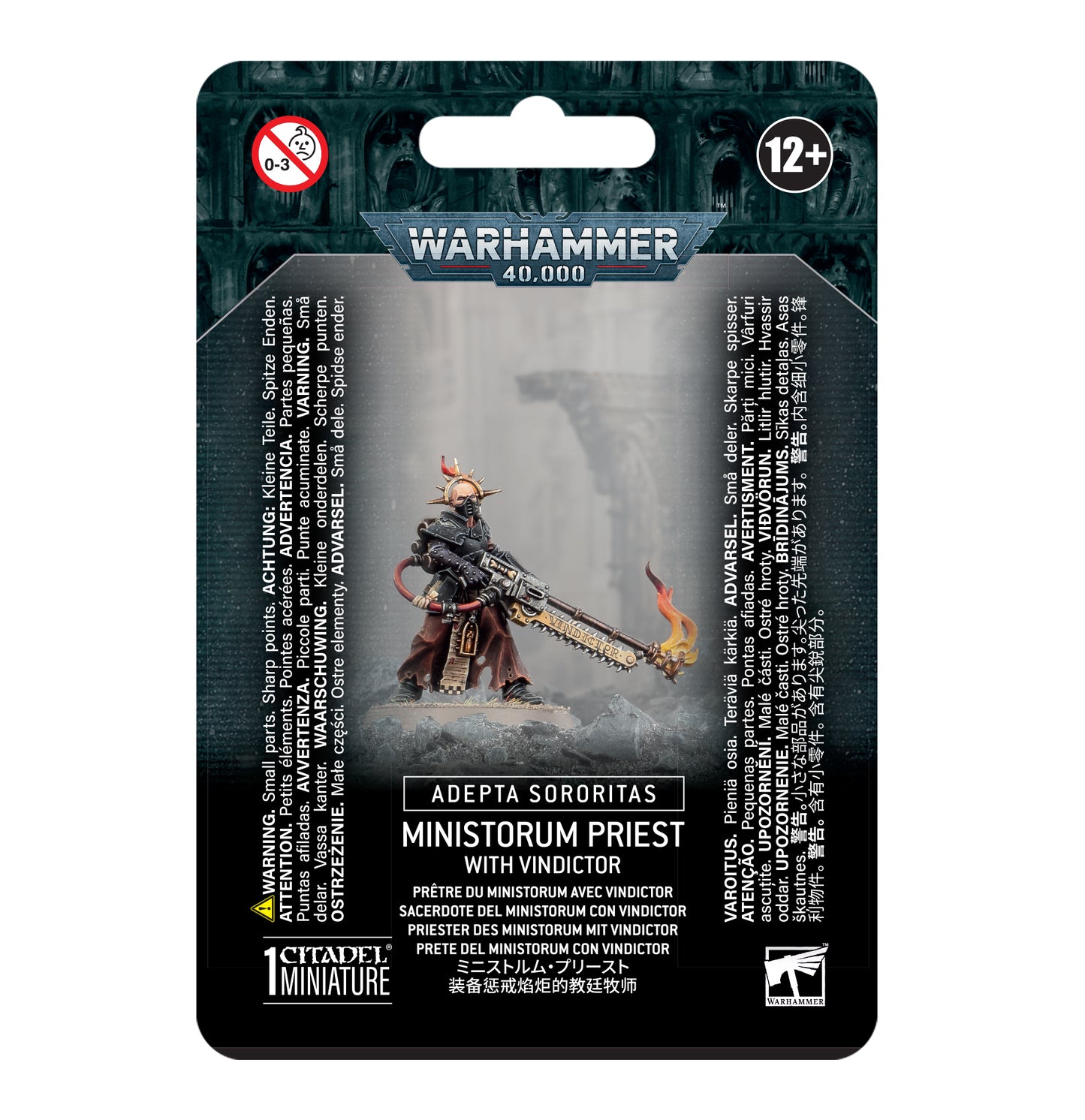 Warhammer 40K - Adepta Sororitas - Priest with Vindictor