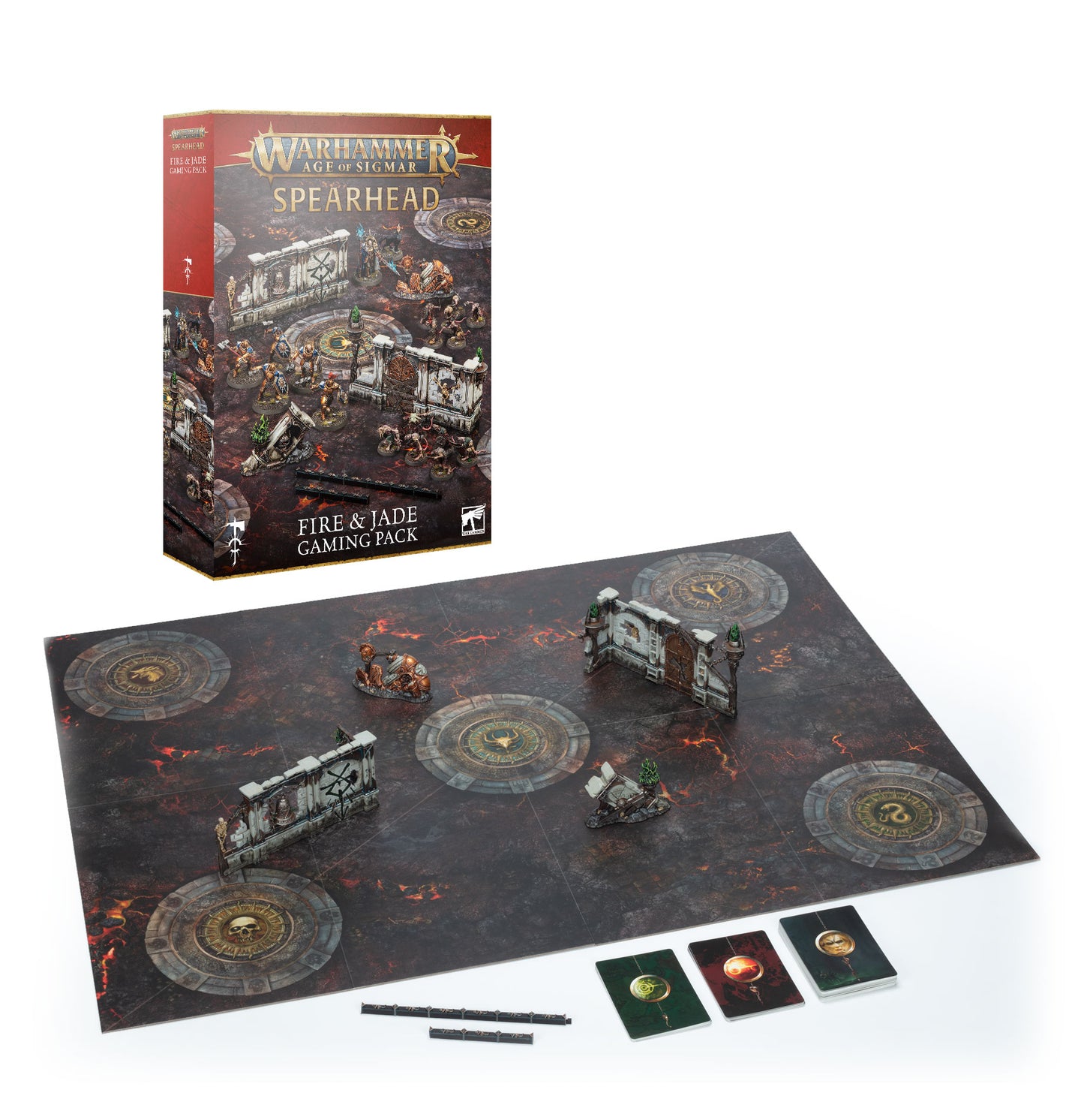 Warhammer Age of Sigmar - Spearhead - Fire & Jade Gaming Pack