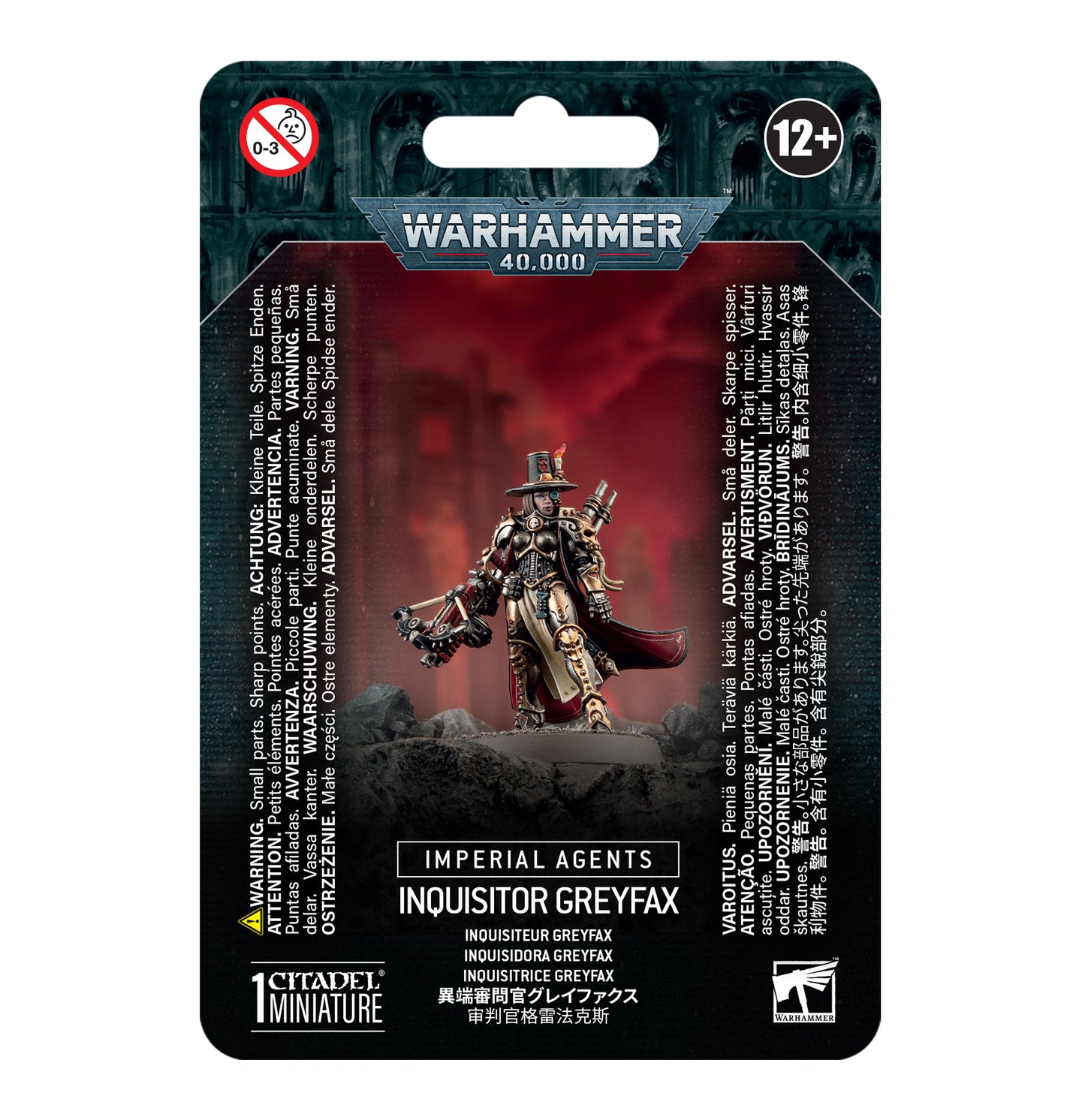 Warhammer 40k - Imperial Agents - Inquisitor Greyfax