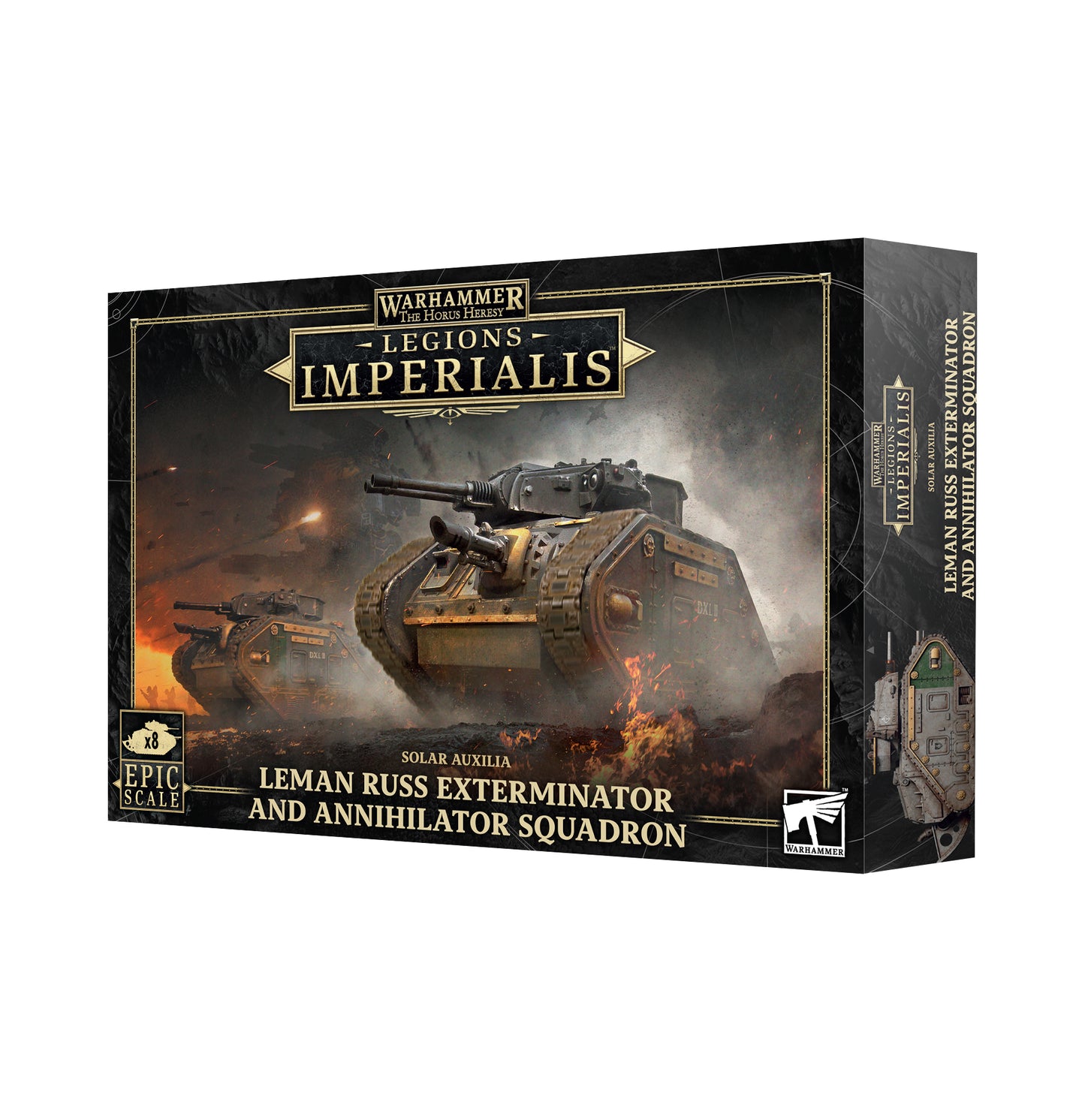 Legions Imperialis - Solar Auxilia - Leman Russ Exterminator and Annihilator Squadron