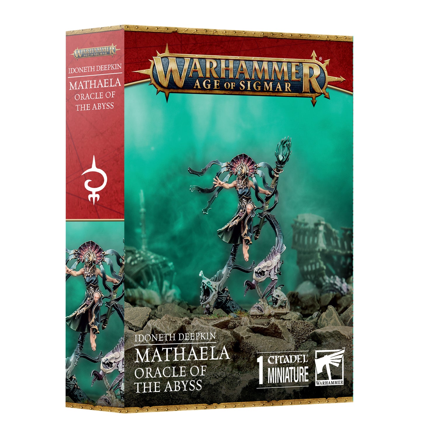 Warhammer Age of sigmar - Idoneth Deepkin - Mathaela, Oracle of the Abyss