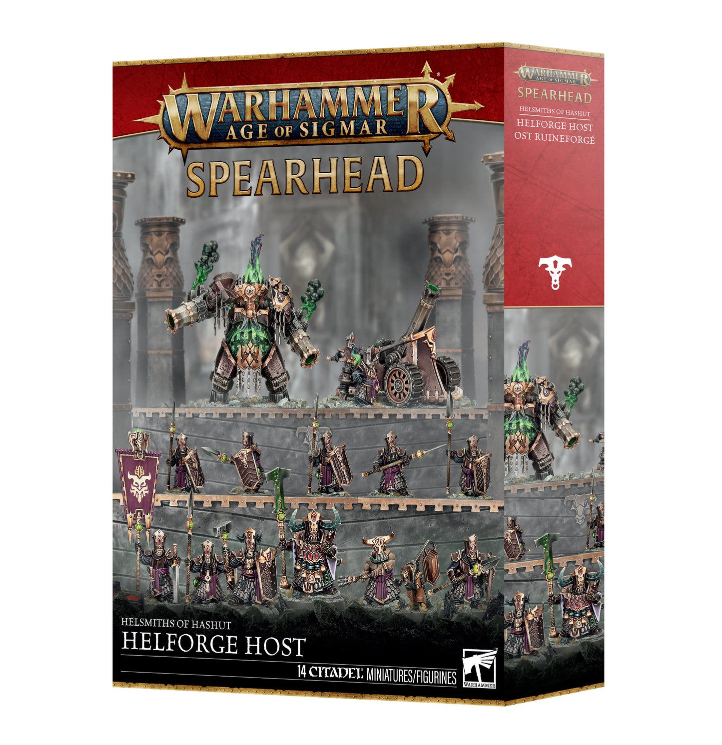 Warhammer Age of Sigmar - Helsmiths of Hashut - Helforge Host Spearhead