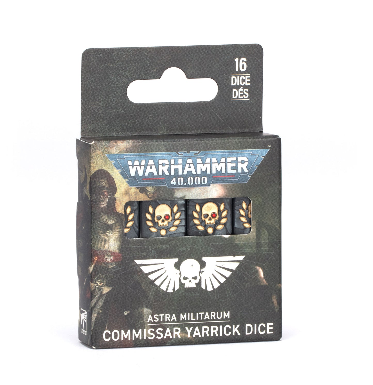 Warhammer 40k - Astra Militarum - Commissar Yarrick Dice