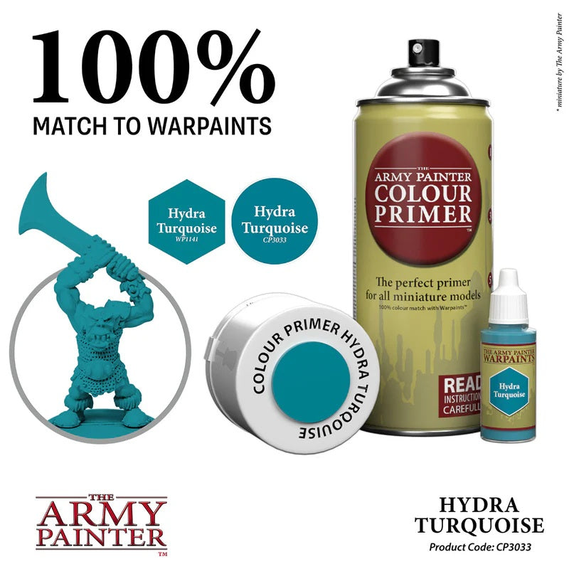 Army Painter - Spray Primer - Hydra Turquoise