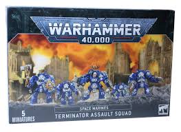 Warhammer 40k - Space Marines - Terminator Assault Squad