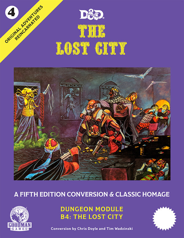 D&D - Original Adventures Reincarnated - The Lost City