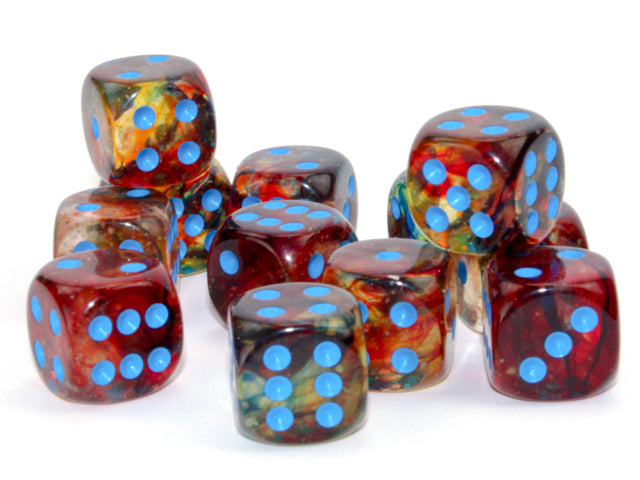 Chessex - 16mm D6 - Nebula: Primary/Blue