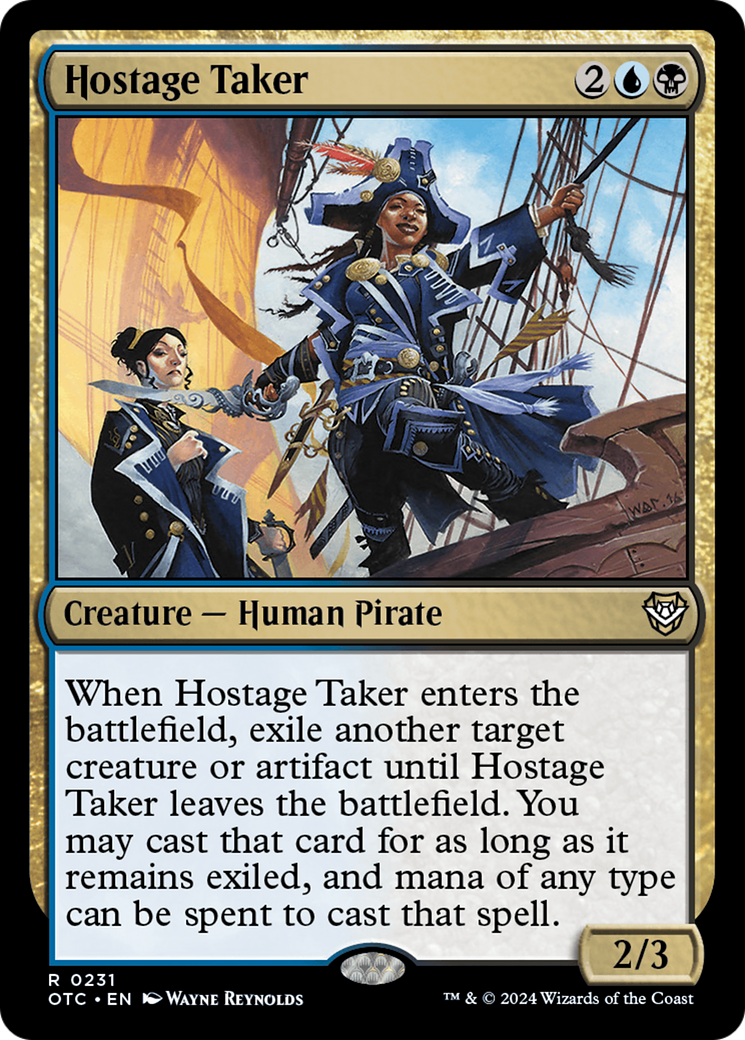 Hostage Taker [Outlaws of Thunder Junction Commander]