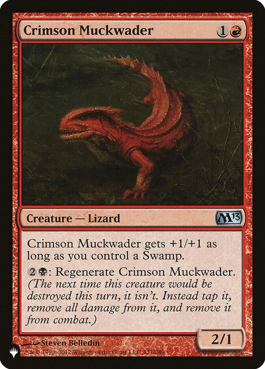 Crimson Muckwader [The List]