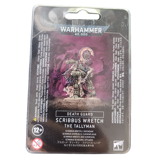 Warhammer 40K - Death Guard - Scribbus Wretch the Tallyman