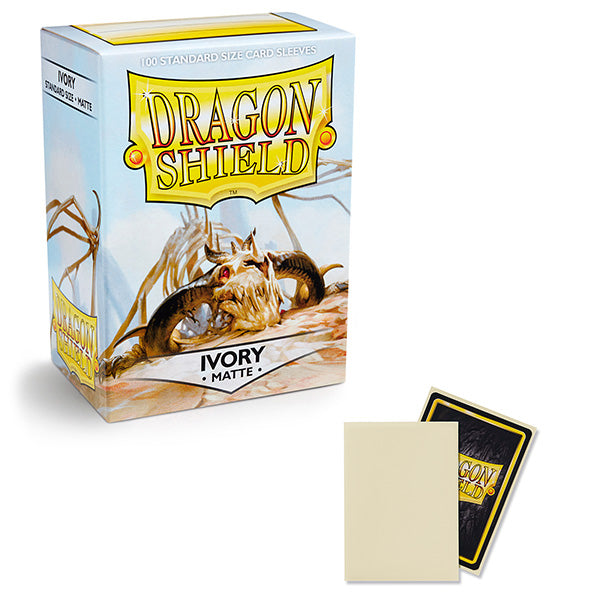 Dragon Shield - 100ct Matte - Ivory