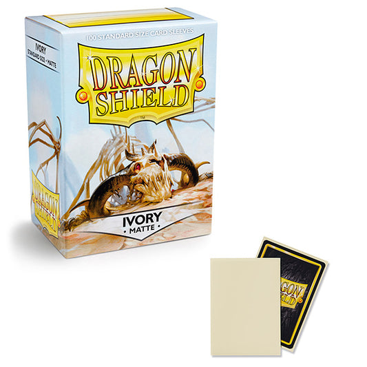 Dragon Shield - 100ct Matte - Ivory