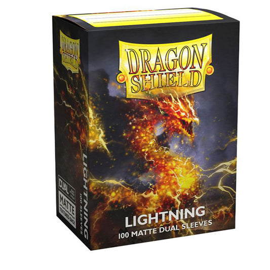 Dragon Shield - 100ct Dual Matte  - Lightning