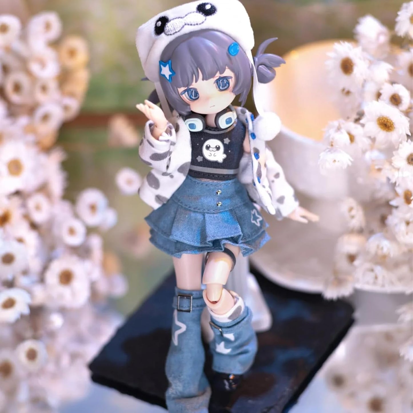 Blind Box - CALEMBOU BJD - 20cm Ball Jointed Doll, Cute Dress Up Doll with Joints