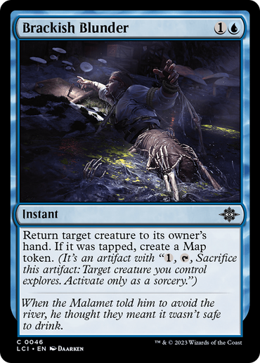 Brackish Blunder [The Lost Caverns of Ixalan]