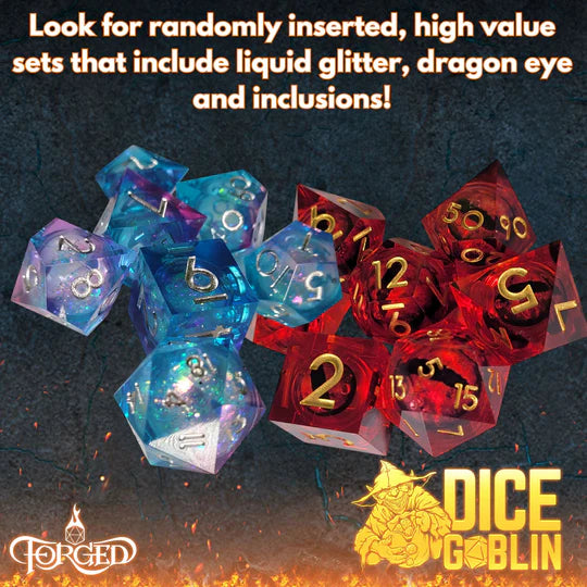 Forged Gaming - Dice Goblin Mystery Pack RPG Dice Set