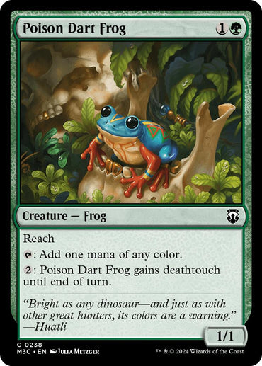 Poison Dart Frog [Modern Horizons 3 Commander]