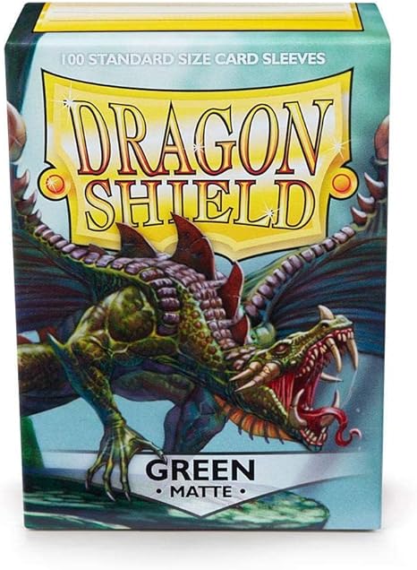 Dragon Shield - 100ct Matte - Green