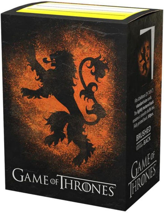 Dragon Shield - Brushed - House Lannister