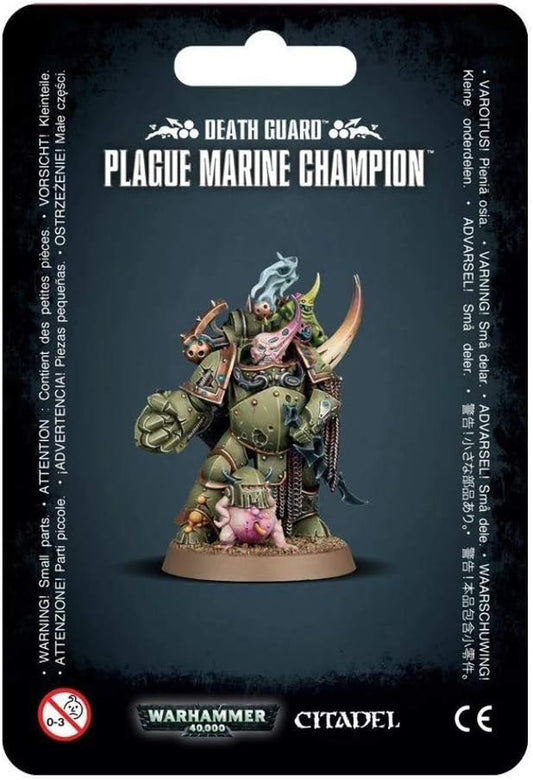 Warhammer 40K - Death Guard - Plague Marine Champion