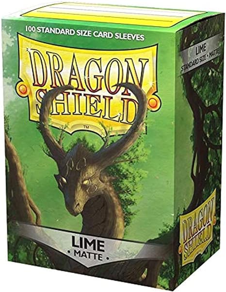 Dragon Shield - 100ct Matte - Lime