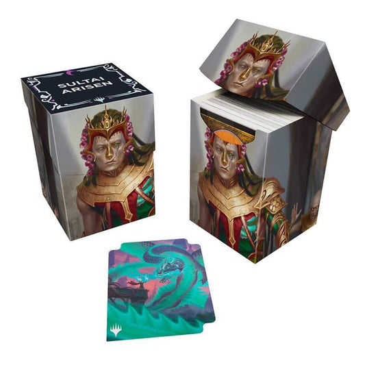 Ultra PRO: 100+ Deck Box - Tarkir: Dragonstorm (Sultai Commander)