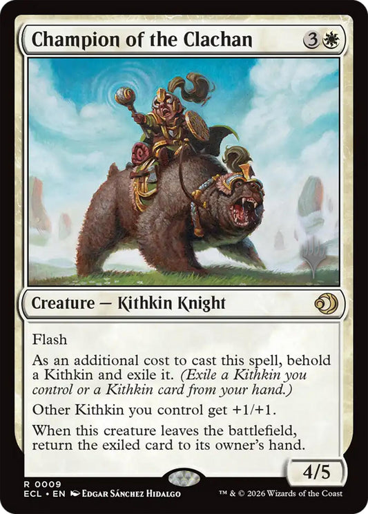 Champion of the Clachan [Lorwyn Eclipsed Promos]