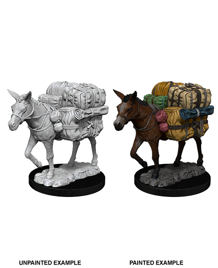 WizKids - Unpainted Minis - Pack Mule