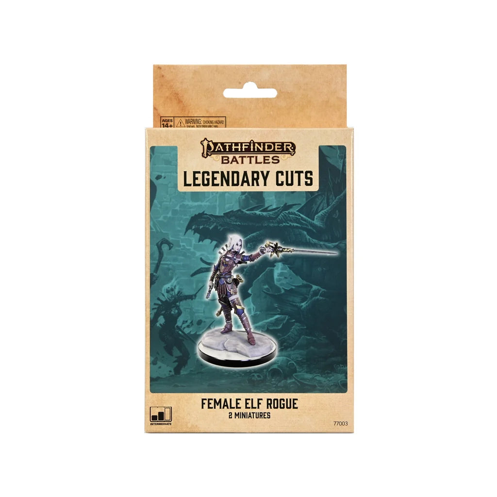 Wizkids - Pathfinder Legendary Cuts - Female Elf Rogue