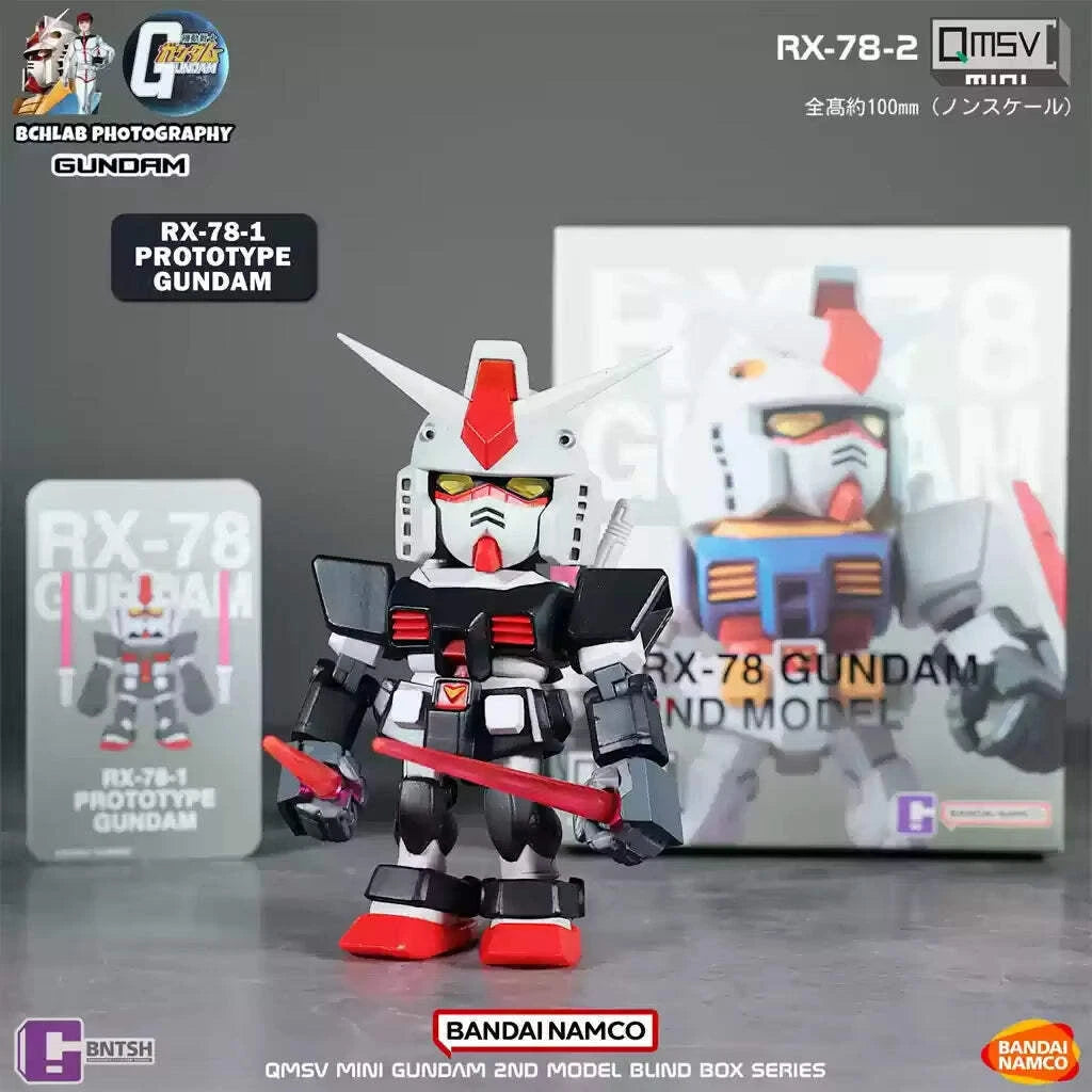 Bandai Namco QMSV Mini RX-78 Gundam 2nd Model BLIND BOX FIGURES