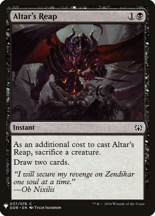 Altar's Reap [Mystery Booster]