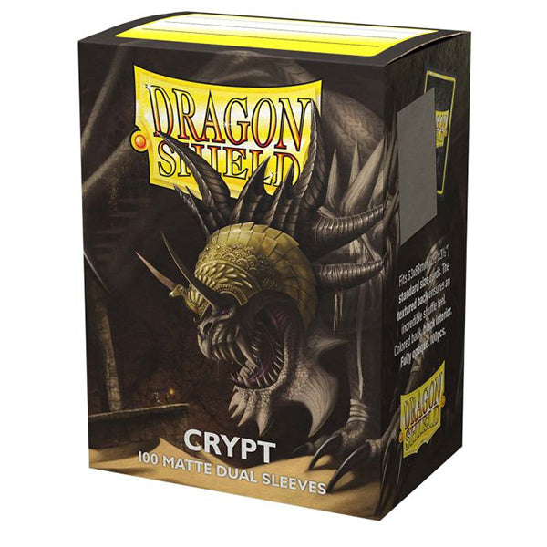 Dragon Shield - 100ct Dual Matte  - Crypt